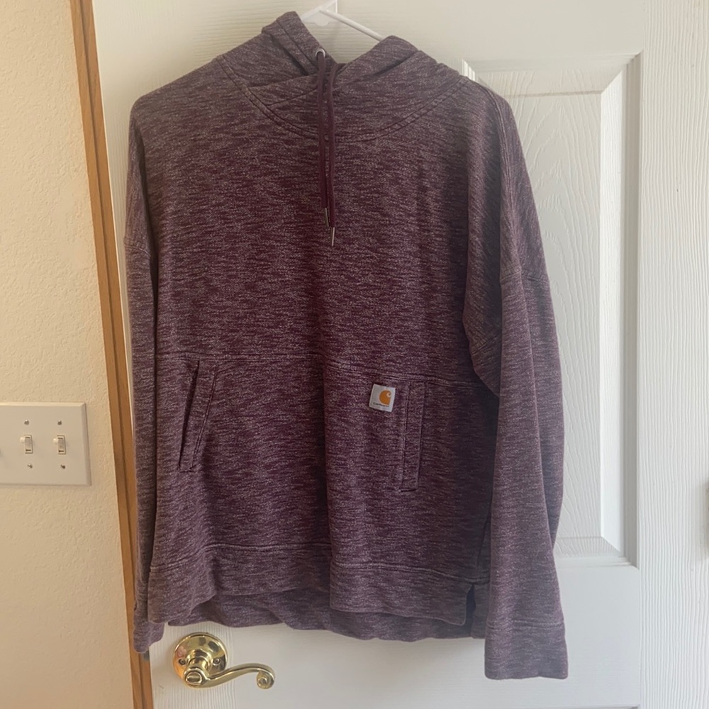 Carhartt purple hoodie